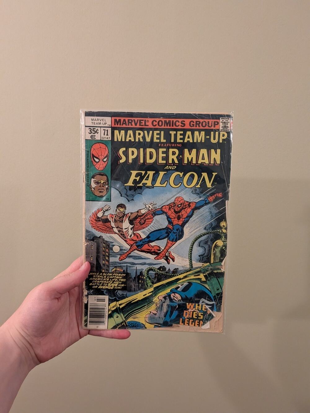 Marvel Team Up Featuring Spider-Man And Falcon #71